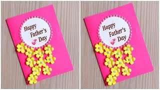 Easy greeting card for Father's day / Father's day card making ideas / DIY father's day card