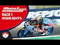 Highlights  - Race 1 | Valencia 2017 | Moto3 | FIM CEV Repsol