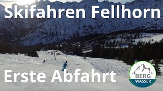 Fellhorn Kanzelwand - Erste Abfahrt morgens