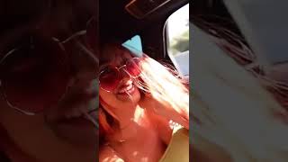 LOOK AT THE CARS IN JORDAN WITH LANA ROSE #movlogs #shorts #lanarose #chill #happy #dubai #crazy