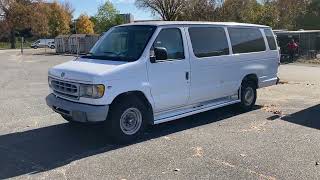 GovDeals: 2000 Ford Econoline E350XL Super Duty Extended Van