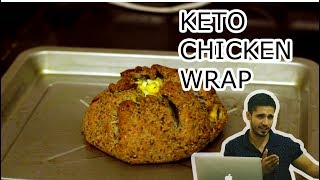 Keto Chicken Wrap | Keto Recipes | Ketogenic Diet India