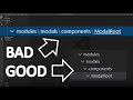 Fixing Folder Layout in Visual Studio Code (Compact Folders)