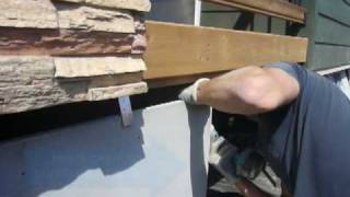 How to install Duraskirt concrete skirting  panels for maufactured / mobile homes