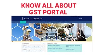 All about GST Portal || All options of GST portal Discussed || By Sudhanshu Singh.