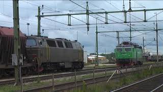 Rail action at Varberg