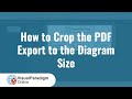 How to Crop the PDF Export to the Diagram Size