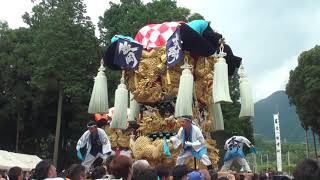 2019年　原八幡神社　飯岡本郷太鼓台