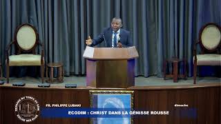 EDE | ECOLE DE DIMANCHE- CHRIST DANS LA GÉNISSE ROUSSE | 29 DECEMBRE 2024 | FR. PHILIPPE LUBAKI