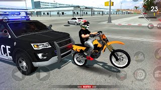 Xtreme Motorbikes Stunt Police Car, Motocross Racing bike #1 - Motor Bike Game Android Ios Gameplay