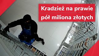 Prawie pół miliona złotych w okularach. Tyle ukradli z salonu optycznego