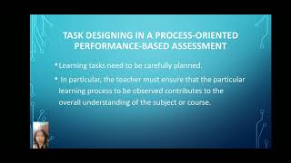 Process-Oriented Performance-Based Assessment