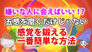 感覚を鍛える一番簡単な方法！五感を鋭くするよりも早く感覚を磨くには？