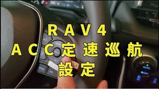 2020 RAV4 ACC定速巡航設定 博勝講解0921-338852