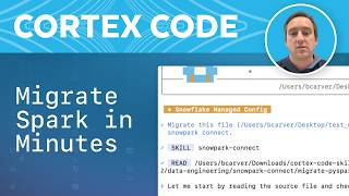 Migrate PySpark to Snowflake with Cortex Code CLI