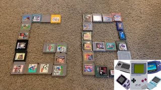 2020 Gameboy Gbc Gba collection