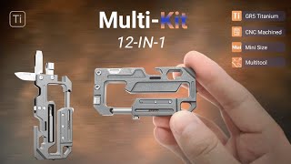 Multi-Kit: The Ultimate Titanium Pocket-Sized Toolbox You Need