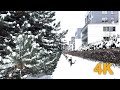 Winter in Warsaw 🇵🇱 Poland Wilanow Walking Tour (Ultra HD 4K 60FPS) Virtual Street Walk in 4K