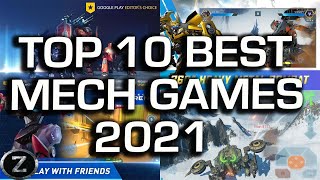 TOP 10 Best Mech GAMES 2021