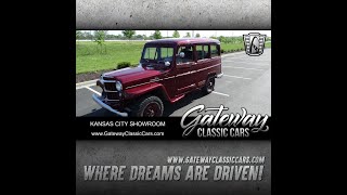 1957 Willys Wagon 4x4  Gateway Classic Cars  Kansas City #846