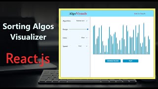 Sorting Algorithm Visualizer | React.js