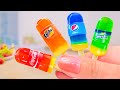 Frozen Miniature Coca Fanta Sprite Popsicles 🍦 Coolest Dessert Fruits Ice Cream By Mini Yummy