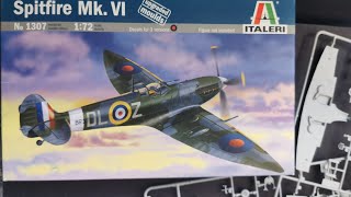 Italeri spitfire mk VI | unboxing review