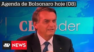 Bolsonaro participa de sabatina do Correio Braziliense