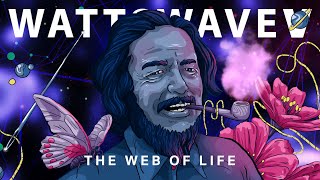 Alan Watts - ＷＡＴＴＳＷＡＶＥ 𝓥⚡🌊: The Web of Life 🕸️💜 | Lofi Hip Hop | Meaningwave | Full Album