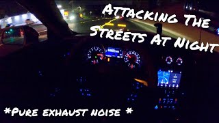 GT350 POV Night Drive!! (External Mic) | Pure Voodoo Sound