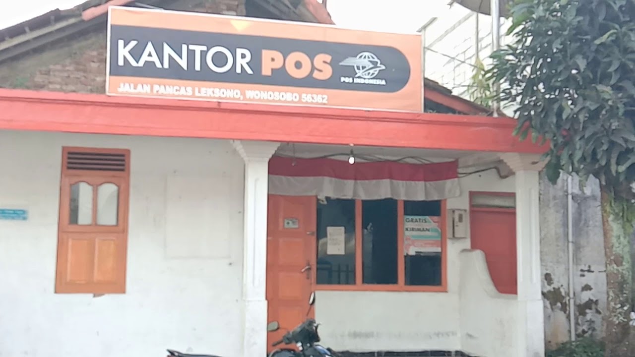 KANTOR POS LEKSONO WONOSOBO JAWA TENGAH - YouTube