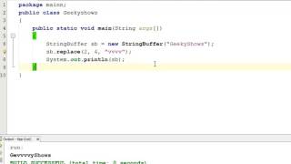 281. replace Method in Java Programming (Hindi)