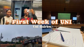 First Week of UNI || 2nd year ||Uni dairies ep 1||uj |VLOG