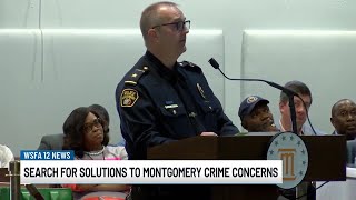 Montgomery leaders search for solutions to crime concerns