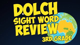 Dolch Sight Word Review | Third Grade | Jack Hartmann