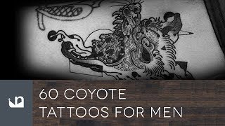 60 Coyote Tattoos For Men