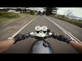 afternoon cruise triumph thruxton rs vance u0026 hines 4k