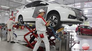 QUY TRÌNH BẢO DƯỠNG NHANH | Honda Ôtô Bắc Ninh - Võ Cường