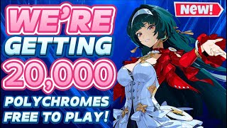 GREAT NEWS!!! W’ERE GETTING 20,000 FREE POLYCHROMES! NEW 1.5 PULL COUNT! [Zenless Zone Zero]