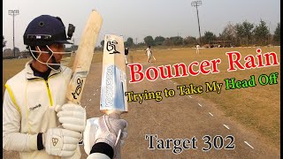 Strong Bowling Attack ! Lucky Rana Batsman Helmet Camera Cricket View