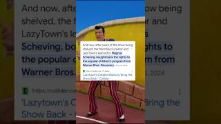 Lazytown is officially coming back