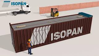 Isopan - Видеоинструкция по разгрузке контейнеров