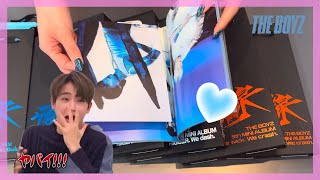 [ 더비로그 / THEBLOG ] The Boyz 導火線 Trigger Album Unboxing 더보이즈 도화선 일본앨범깡