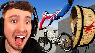 I REGRET Playing the Hardest Bike Course - Descenders Gameplay