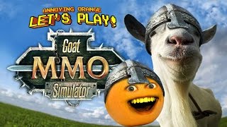 Annoying Orange Let's Play Goat MMO Simulator!