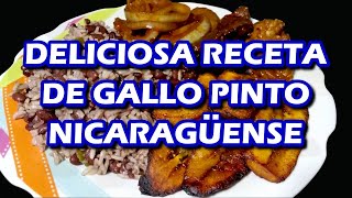 ✅ GALLOPINTO NICARAGUENSE Y TAJADAS DE PLATANO MADURO FRITO EN ESPAÑA [IBEROTIPS] 🇳🇮 🇪🇦 🇳🇮 🇪🇦