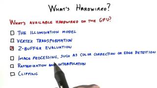 What's Hardwired? - Interactive 3D Graphics