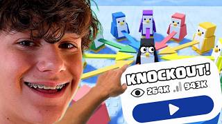 I Tried ROBLOX KNOCKOUT! (Im Addicted)