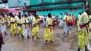 Samparda dala performance in bhatigaon at 'RATHAYATRA'