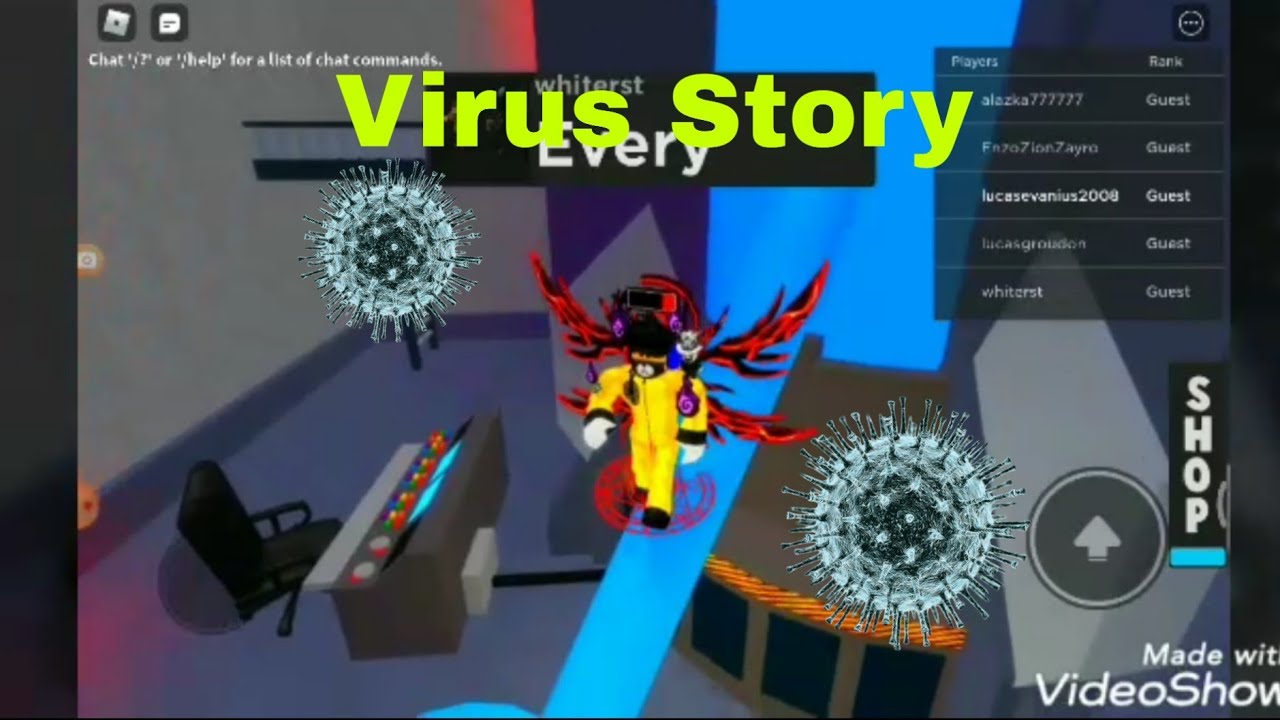 Playing Virus Story (ROBLOX)😷😷😷😷 - YouTube